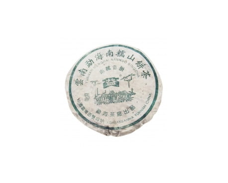 济宁回收大益茶2005年501批次南糯贡饼青饼